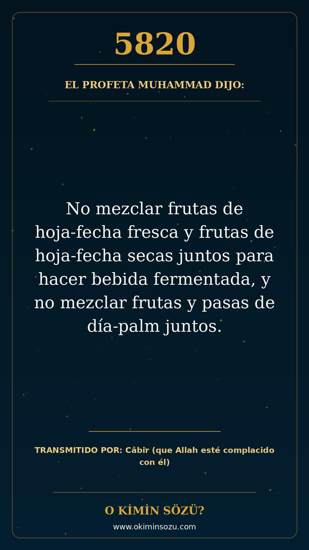 hadis 5820 es