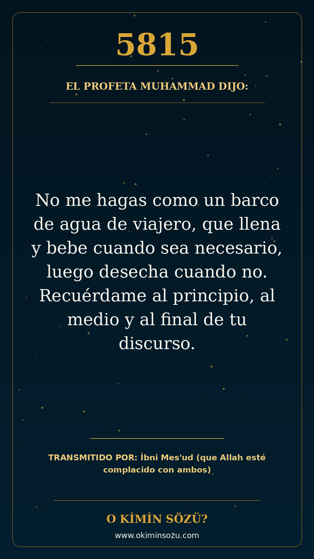 hadis 5815 es
