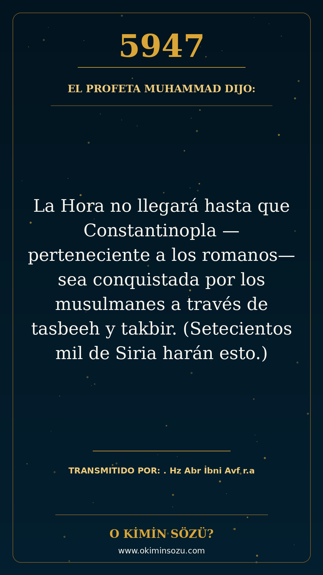 hadis 5947 es