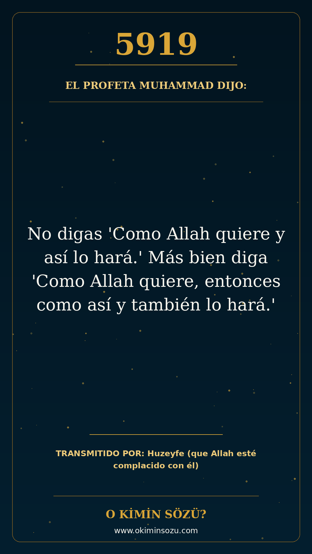 hadis 5919 es