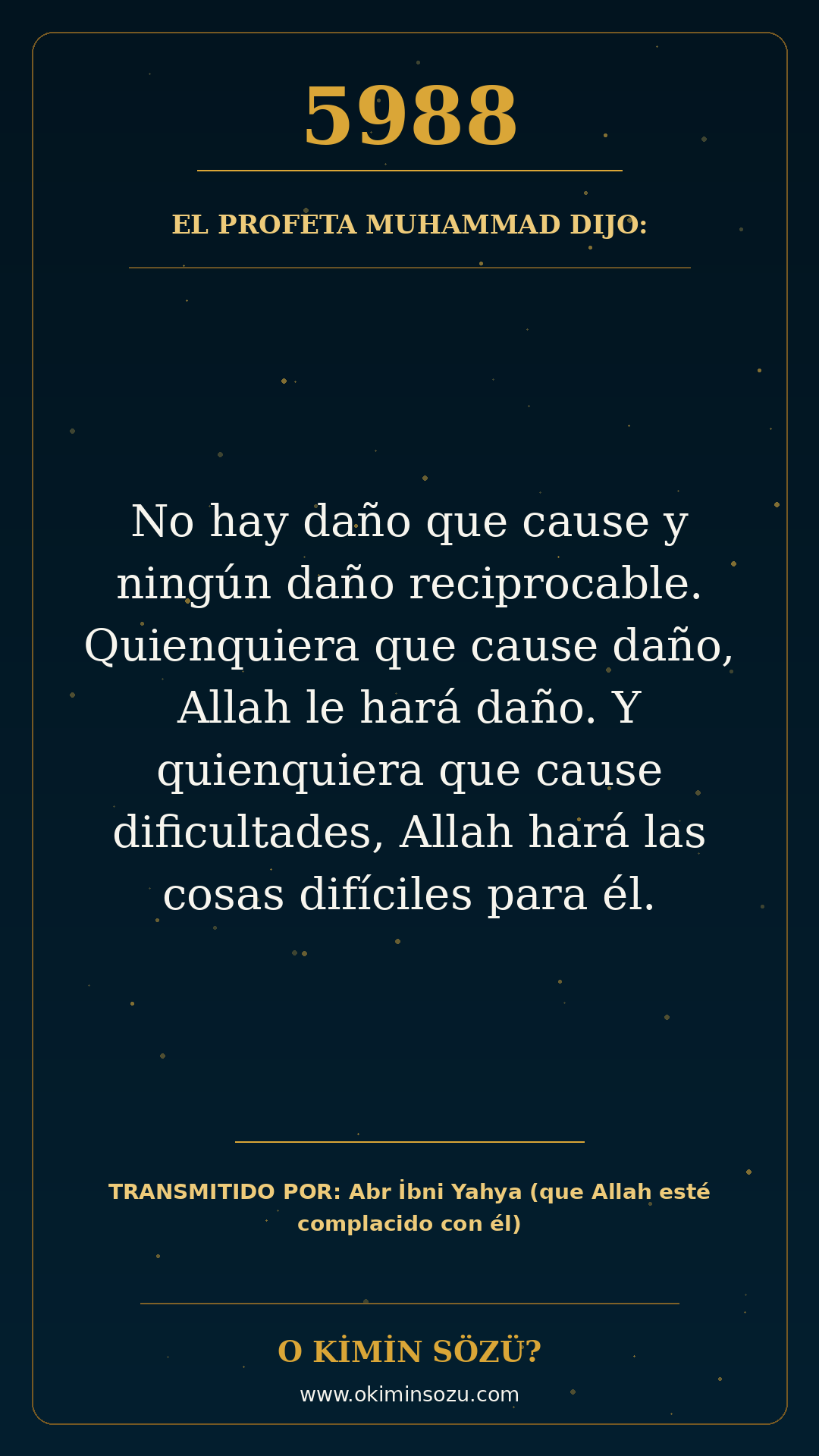 hadis 5988 es
