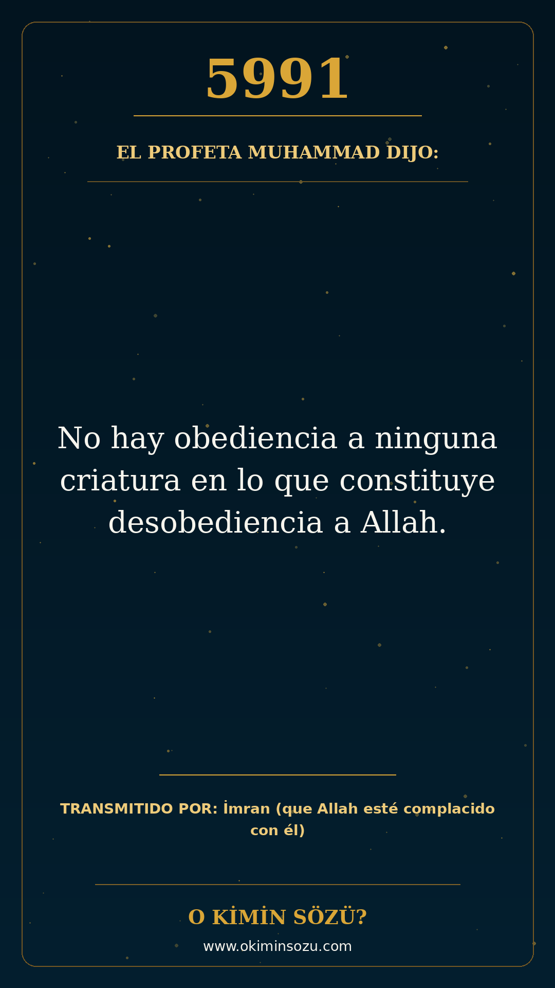 hadis 5991 es