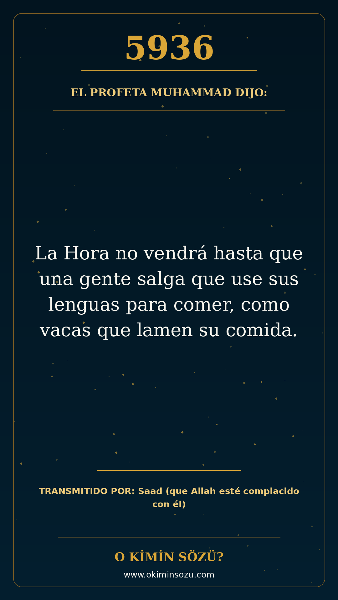 hadis 5936 es