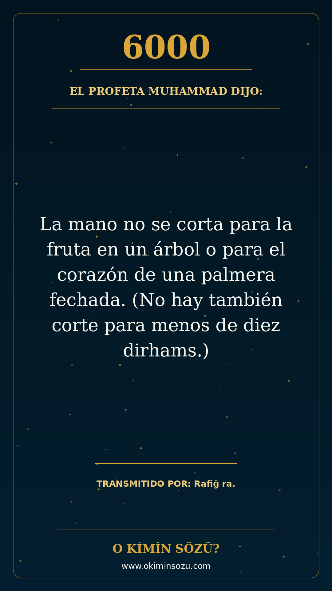 hadis 6000 es