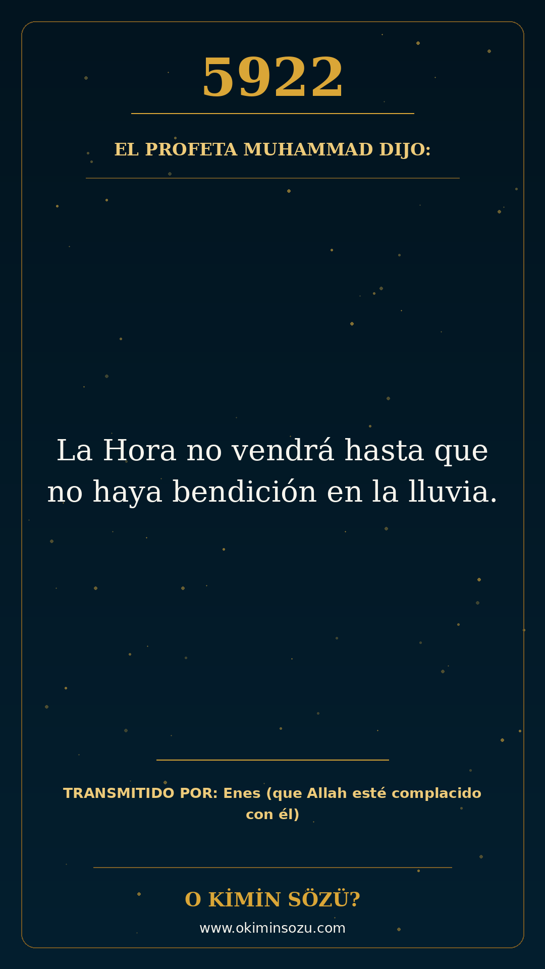 hadis 5922 es