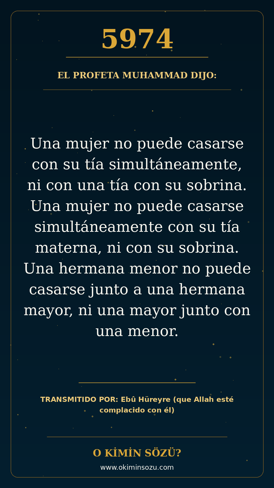 hadis 5974 es