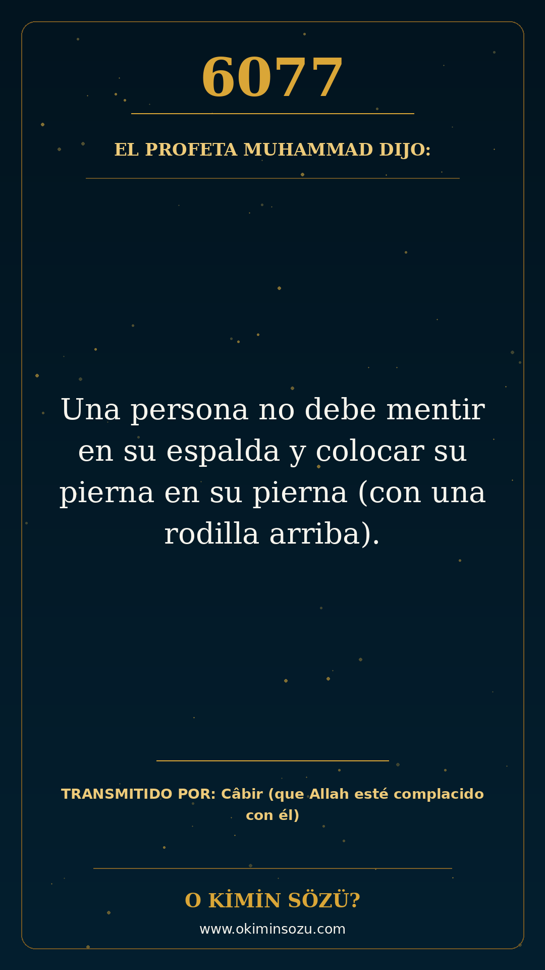 hadis 6077 es