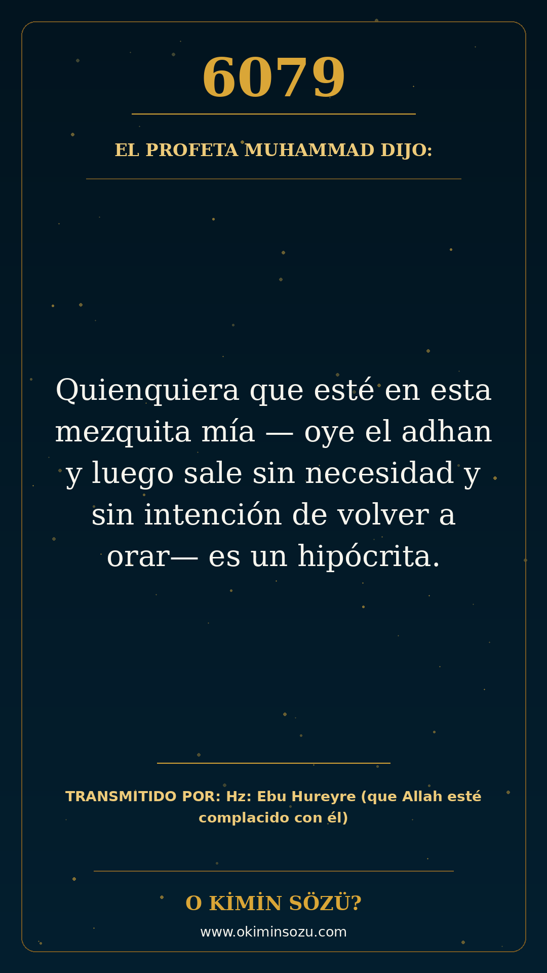 hadis 6079 es