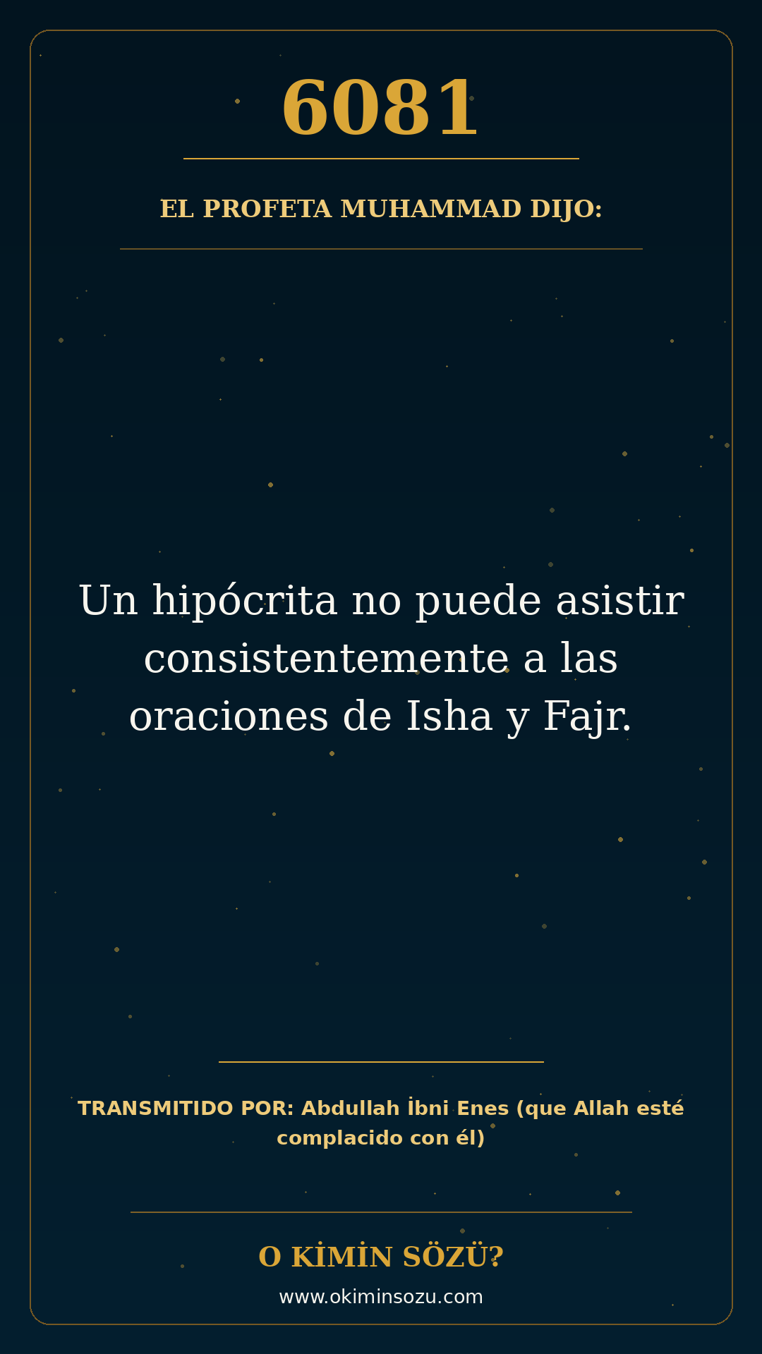 hadis 6081 es