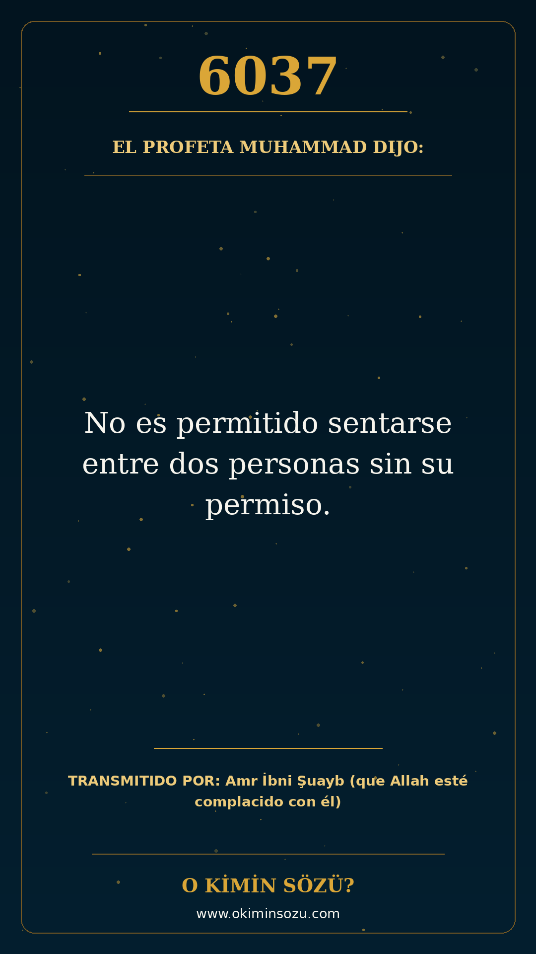 hadis 6037 es