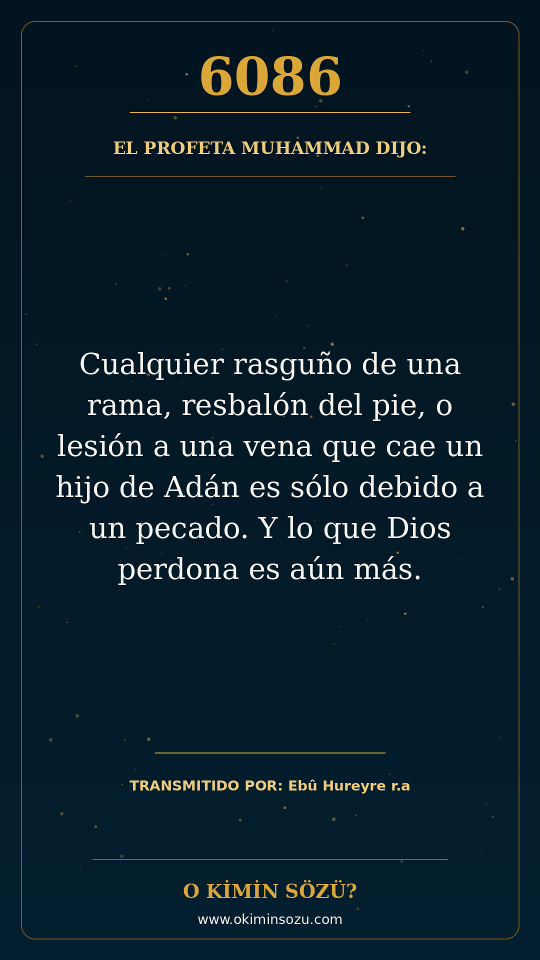 hadis 6086 es