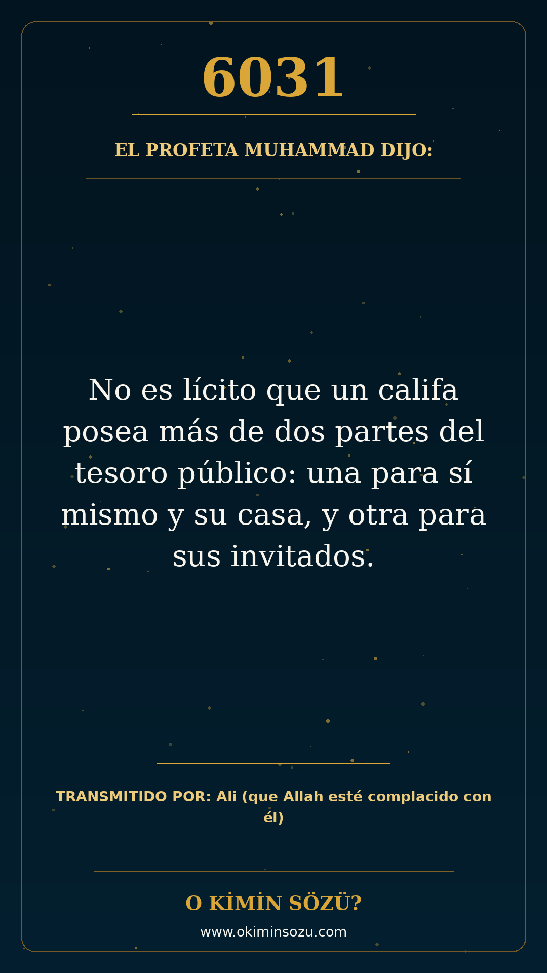 hadis 6031 es