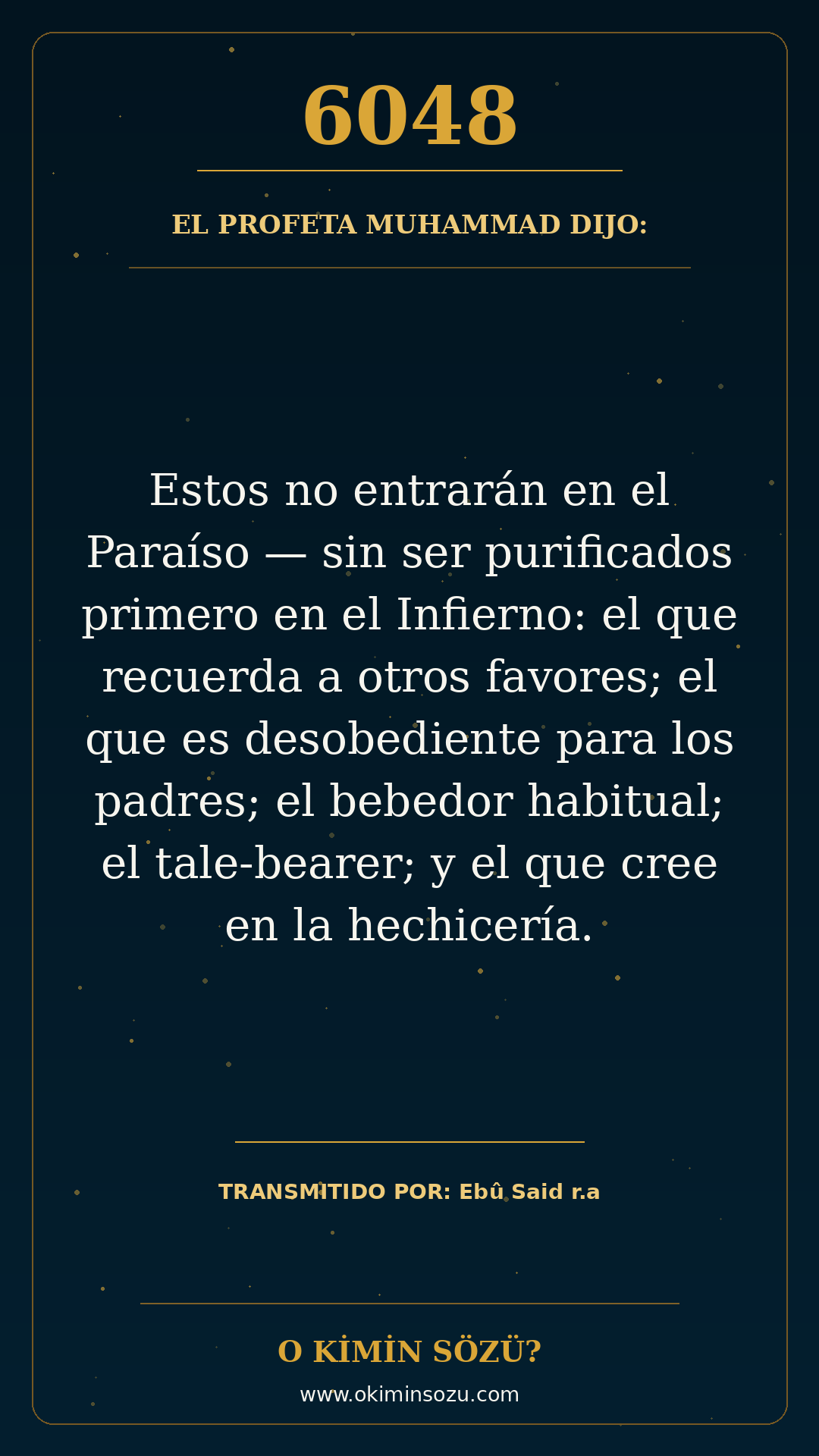 hadis 6048 es