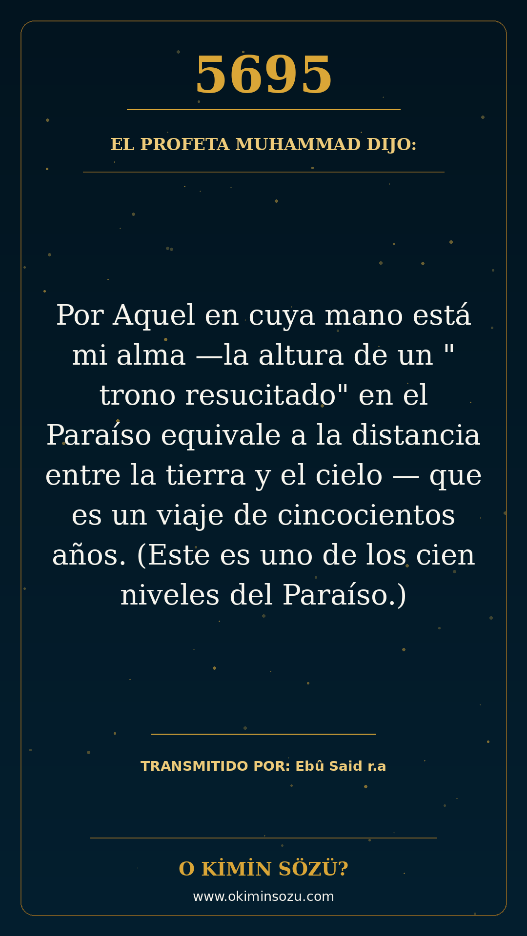 hadis 5695 es