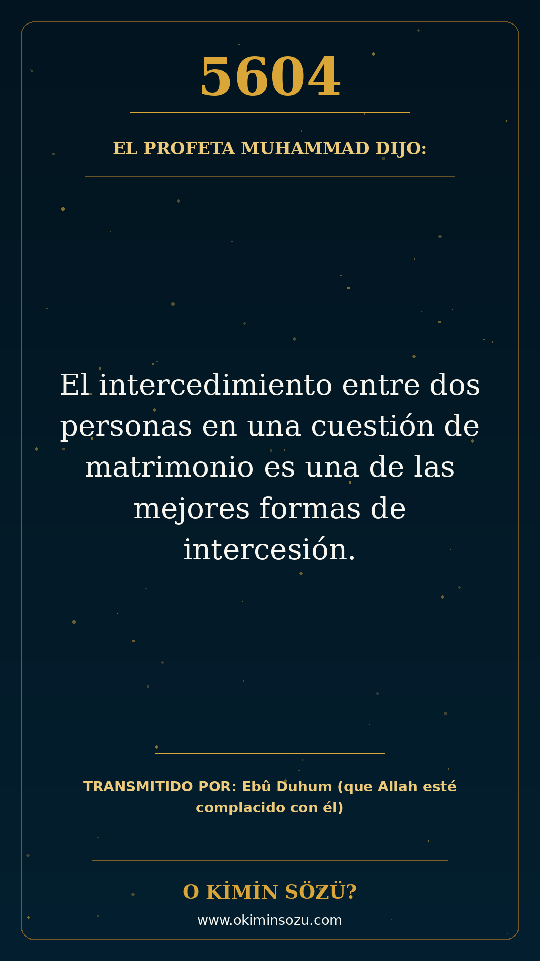 hadis 5604 es