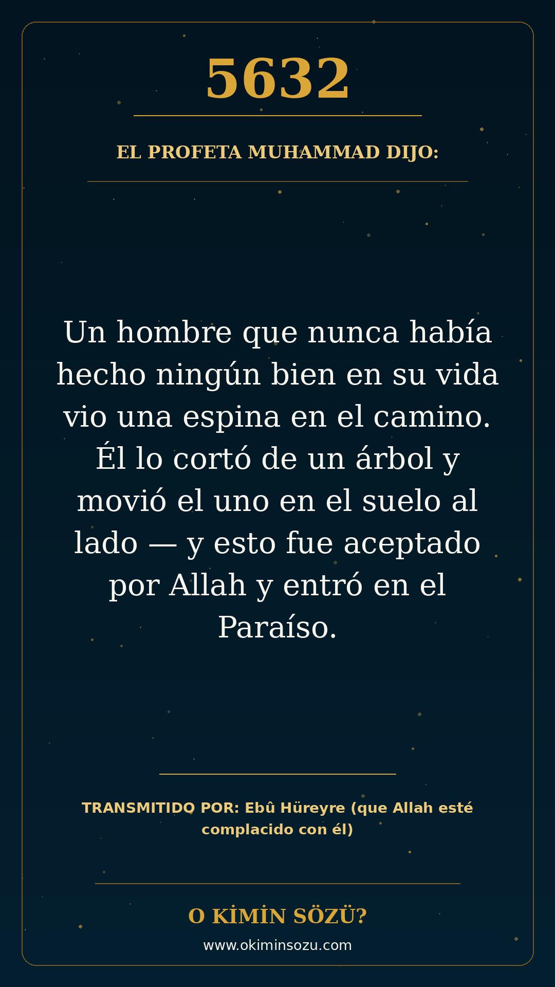 hadis 5632 es