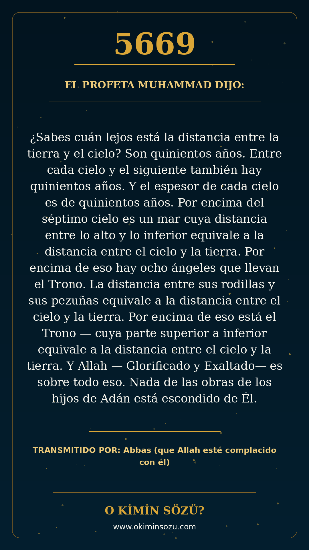 hadis 5669 es