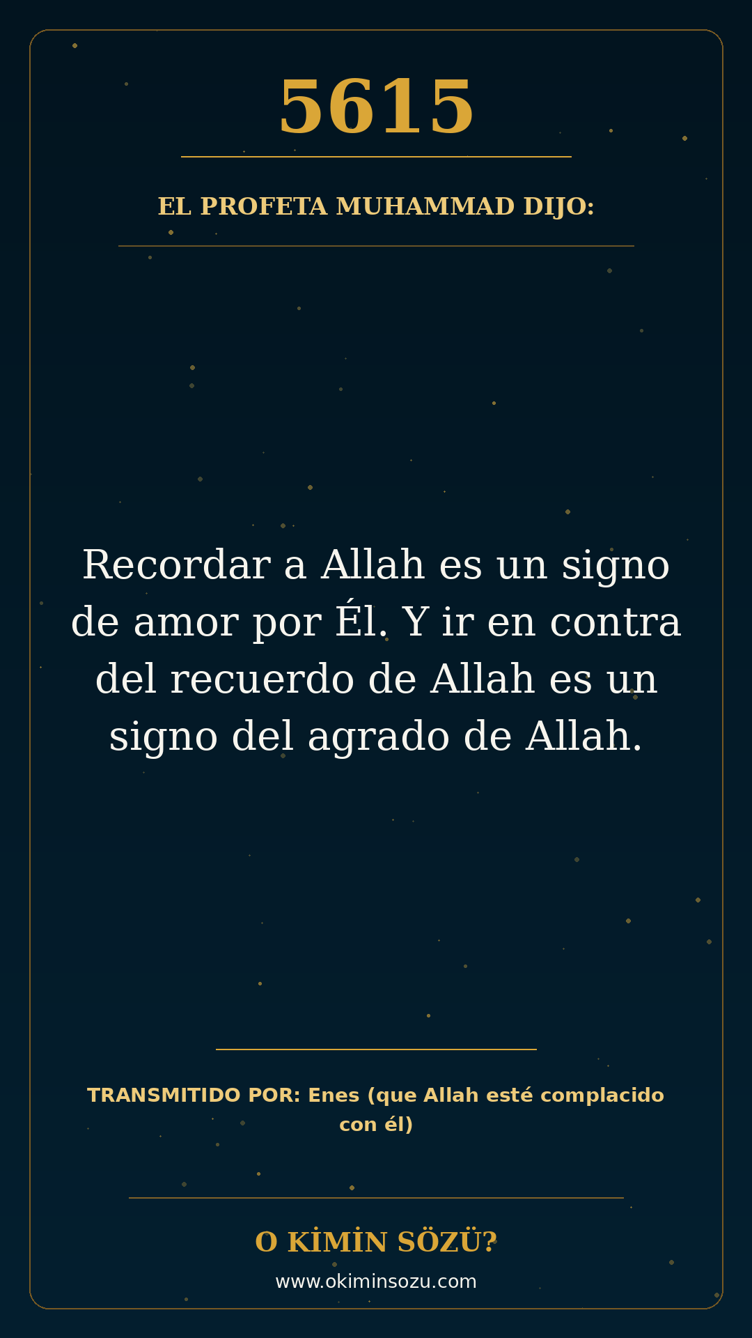 hadis 5615 es