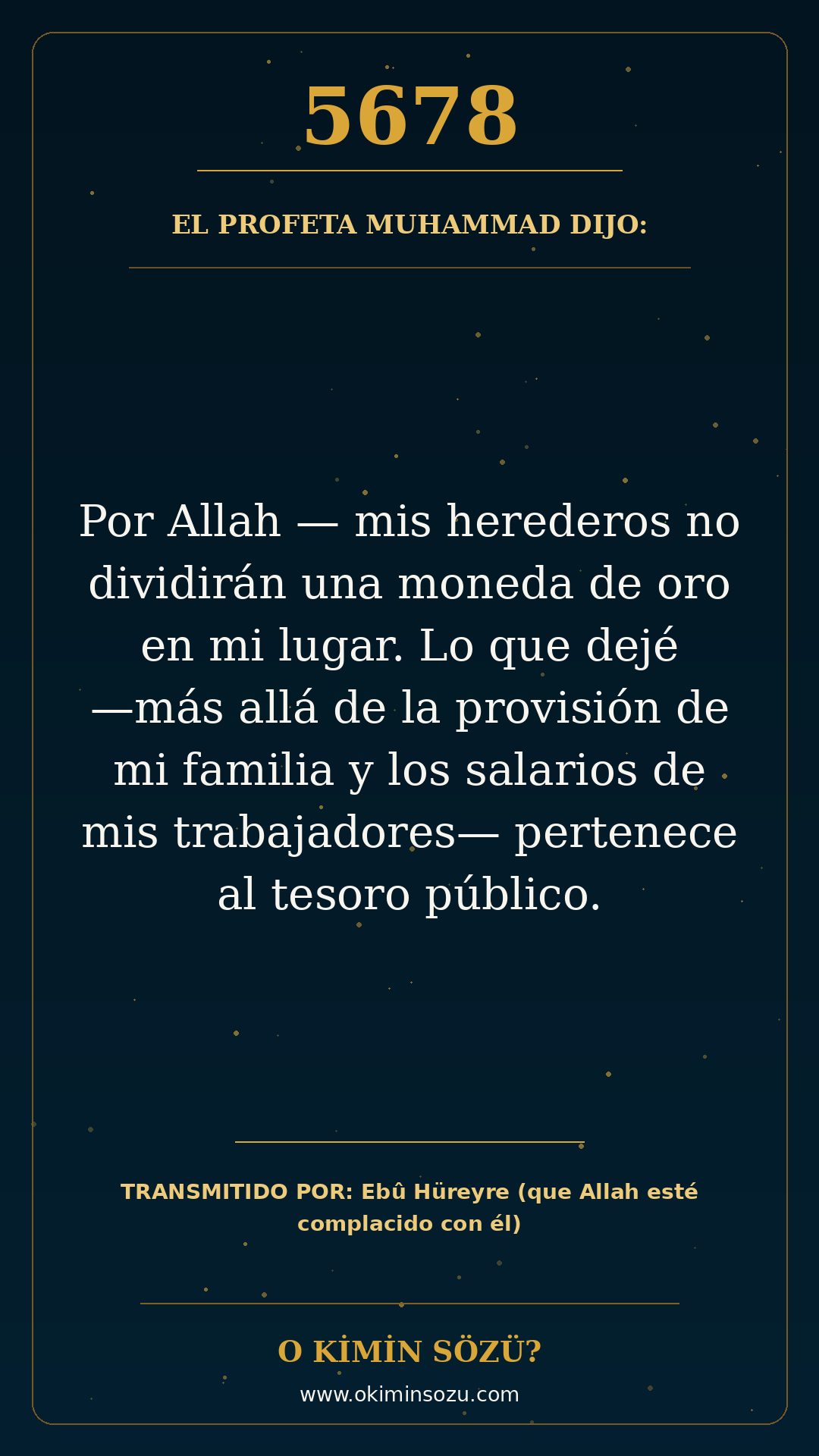 hadis 5678 es
