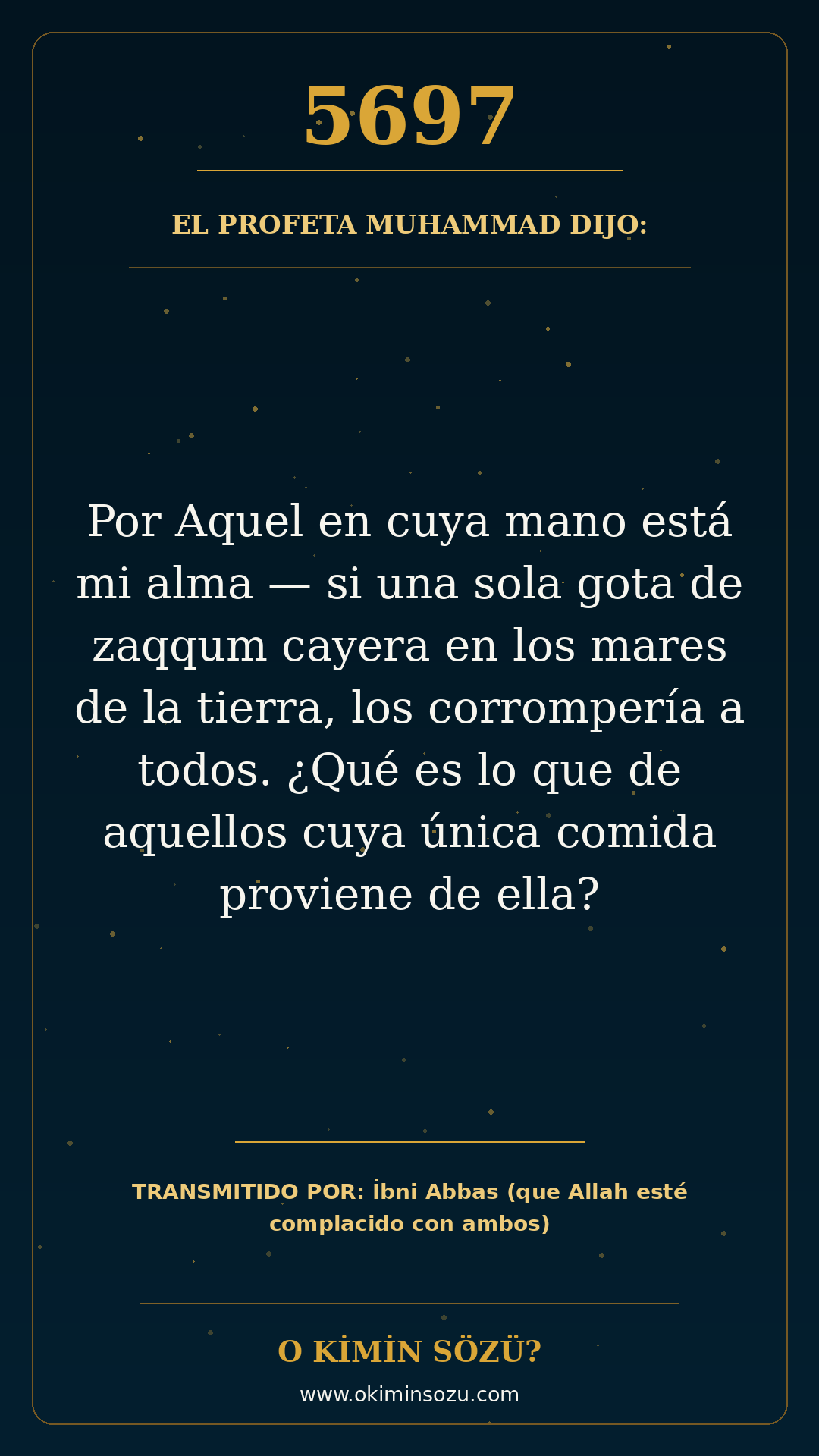 hadis 5697 es