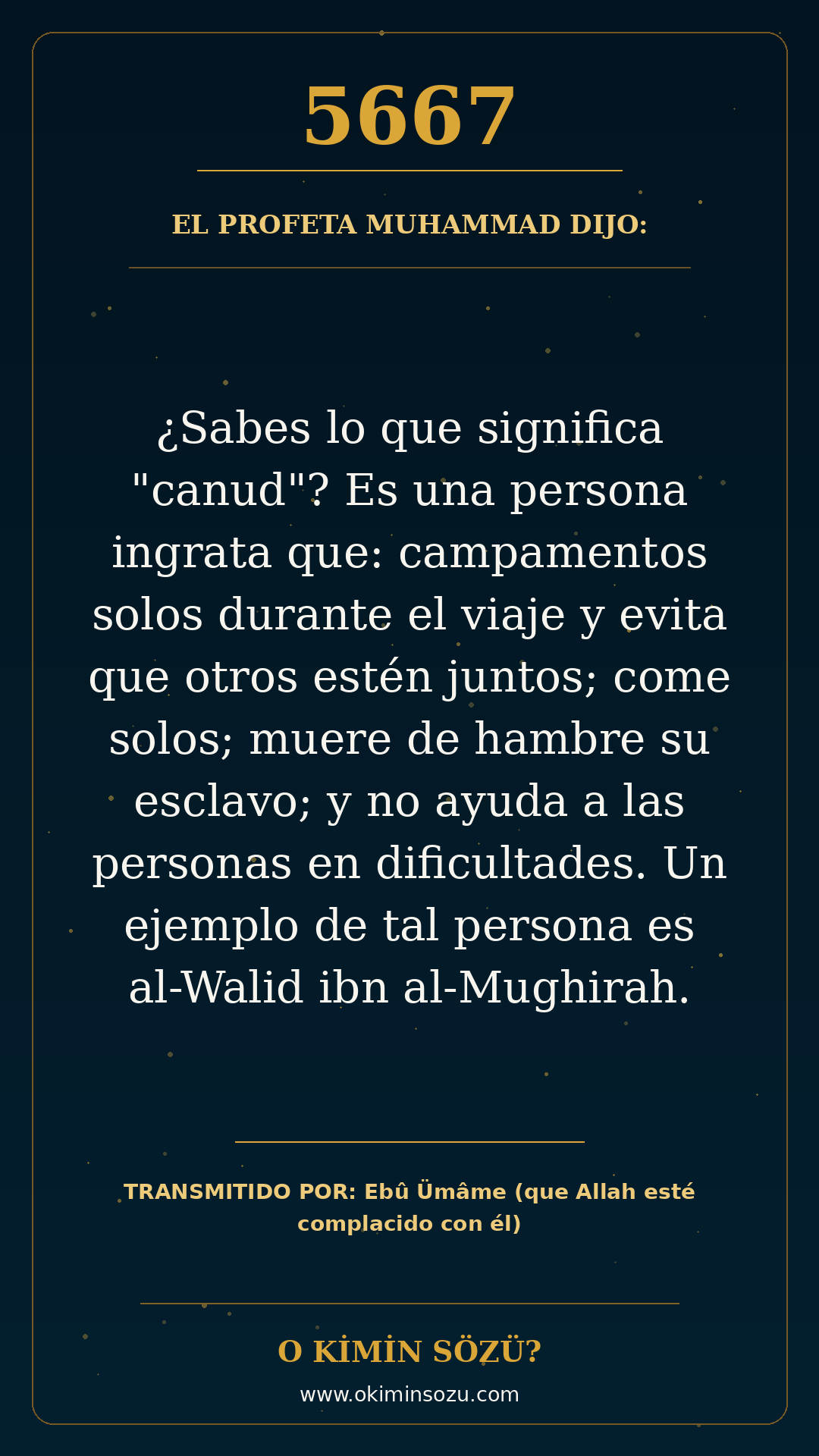 hadis 5667 es