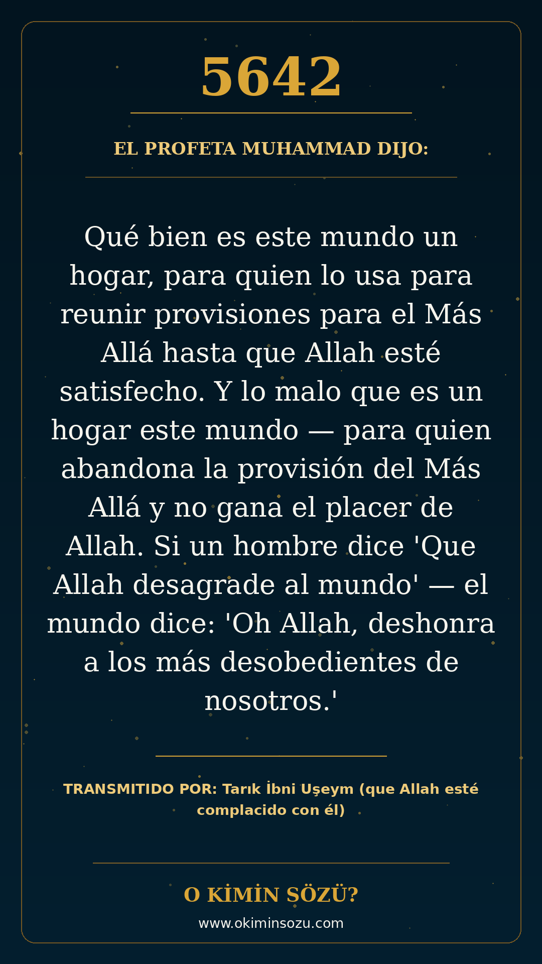 hadis 5642 es