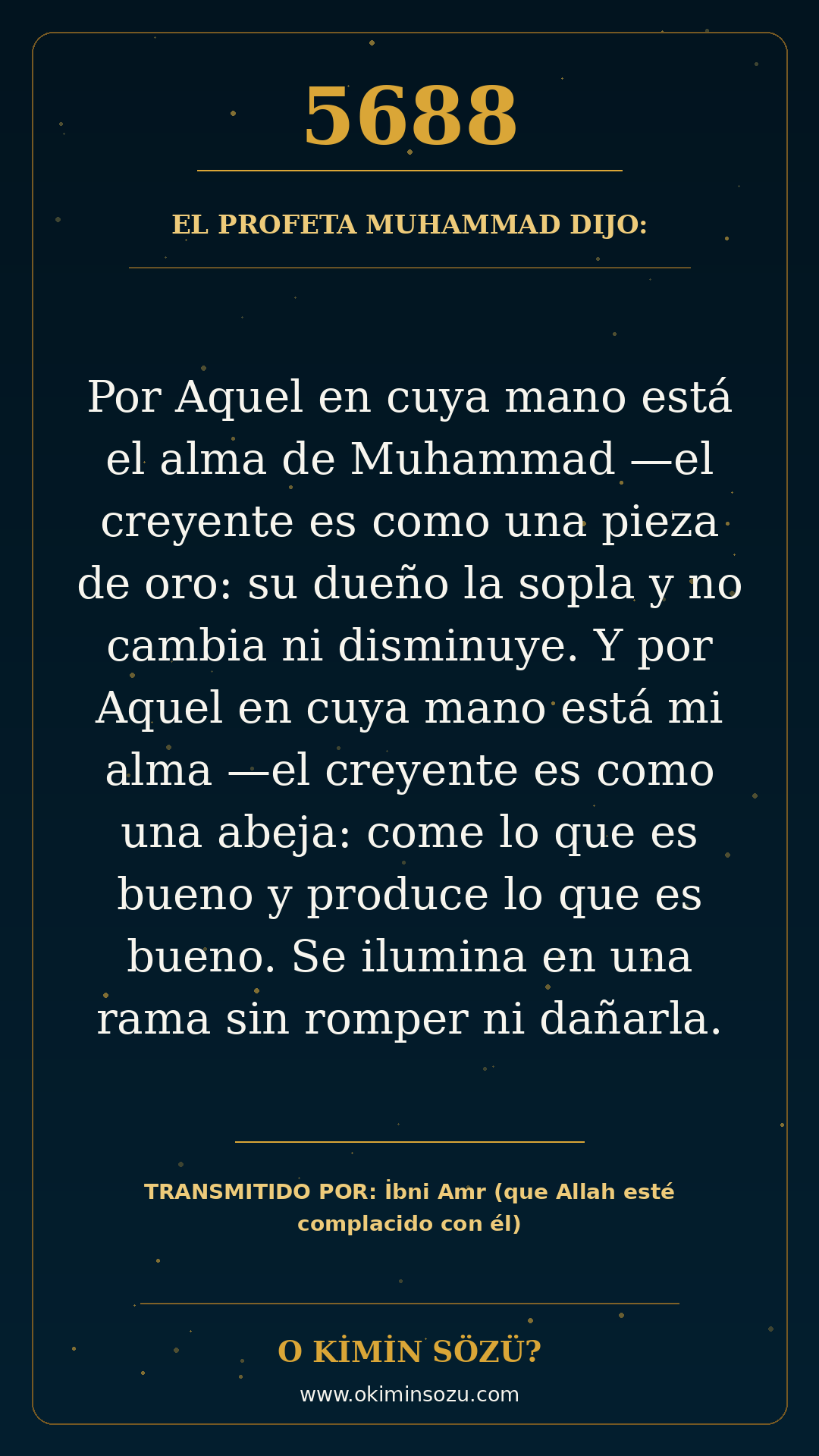 hadis 5688 es