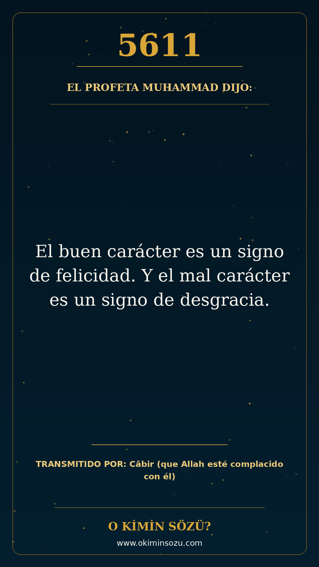 hadis 5611 es