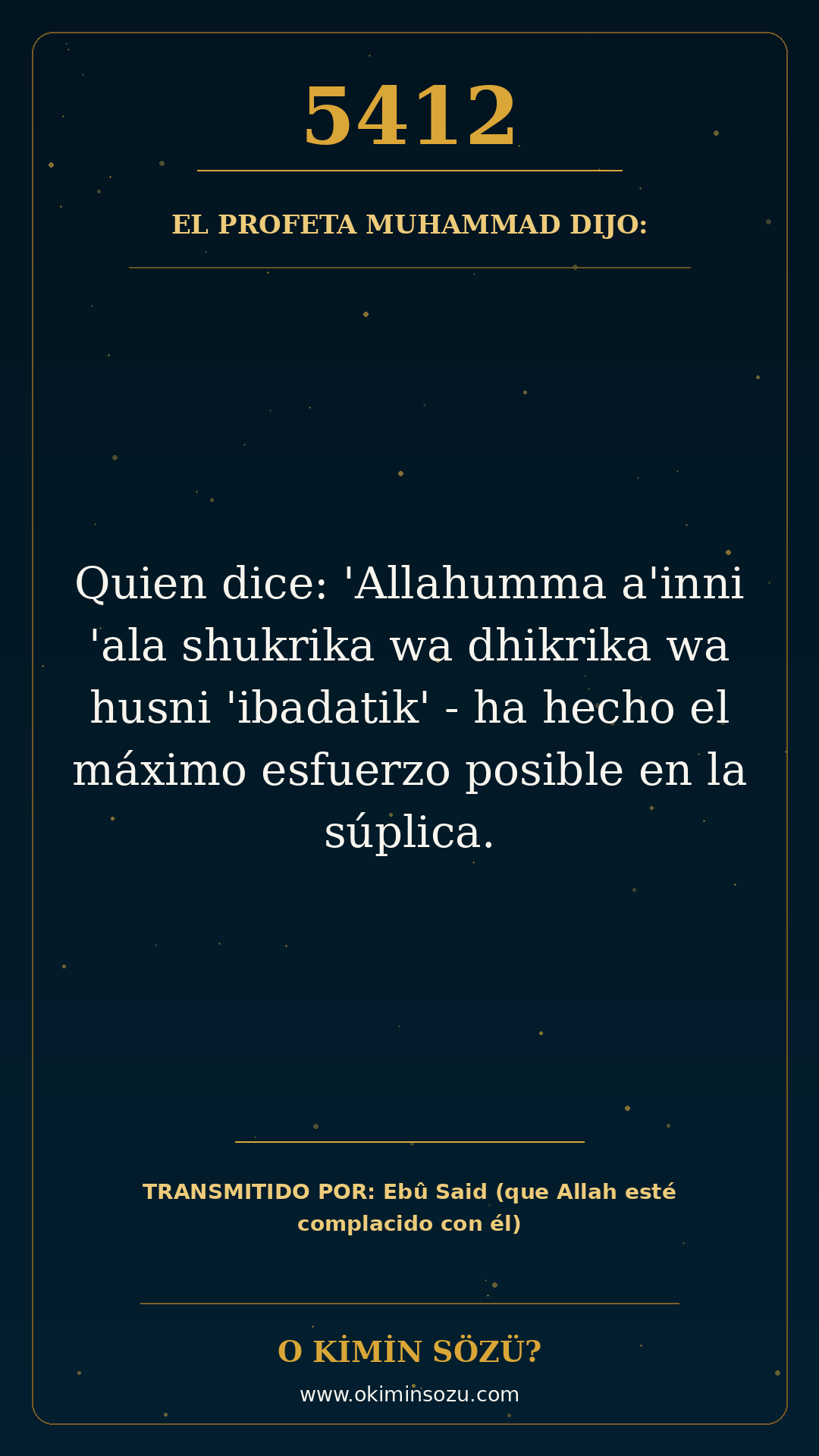 hadis 5412 es