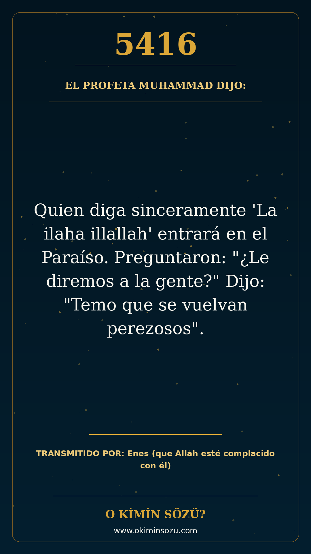 hadis 5416 es