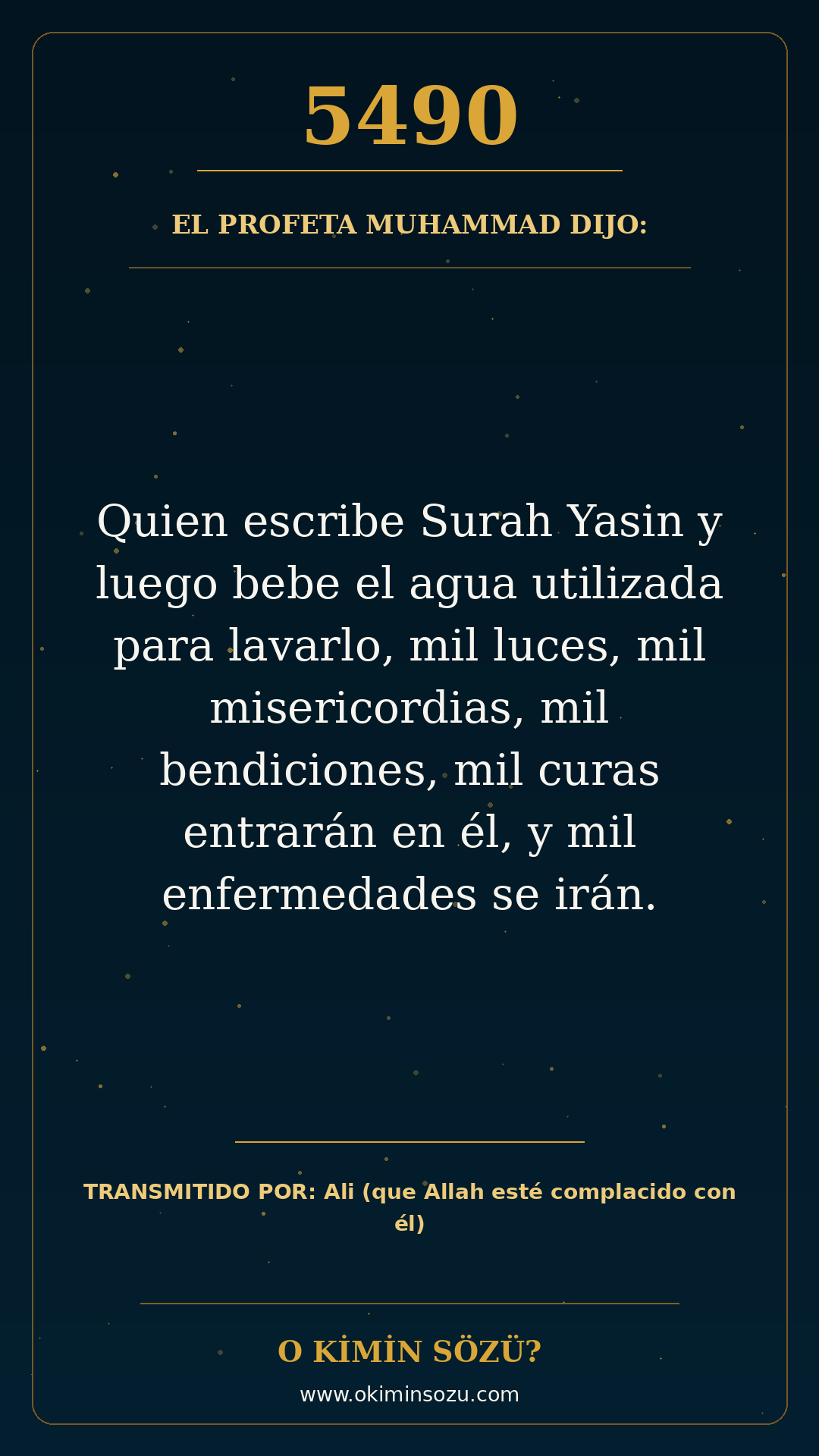hadis 5490 es
