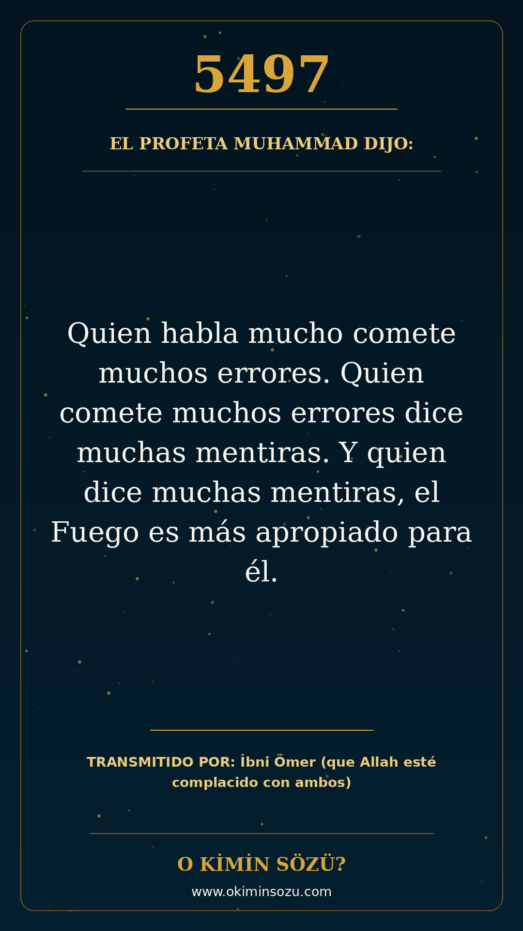 hadis 5497 es