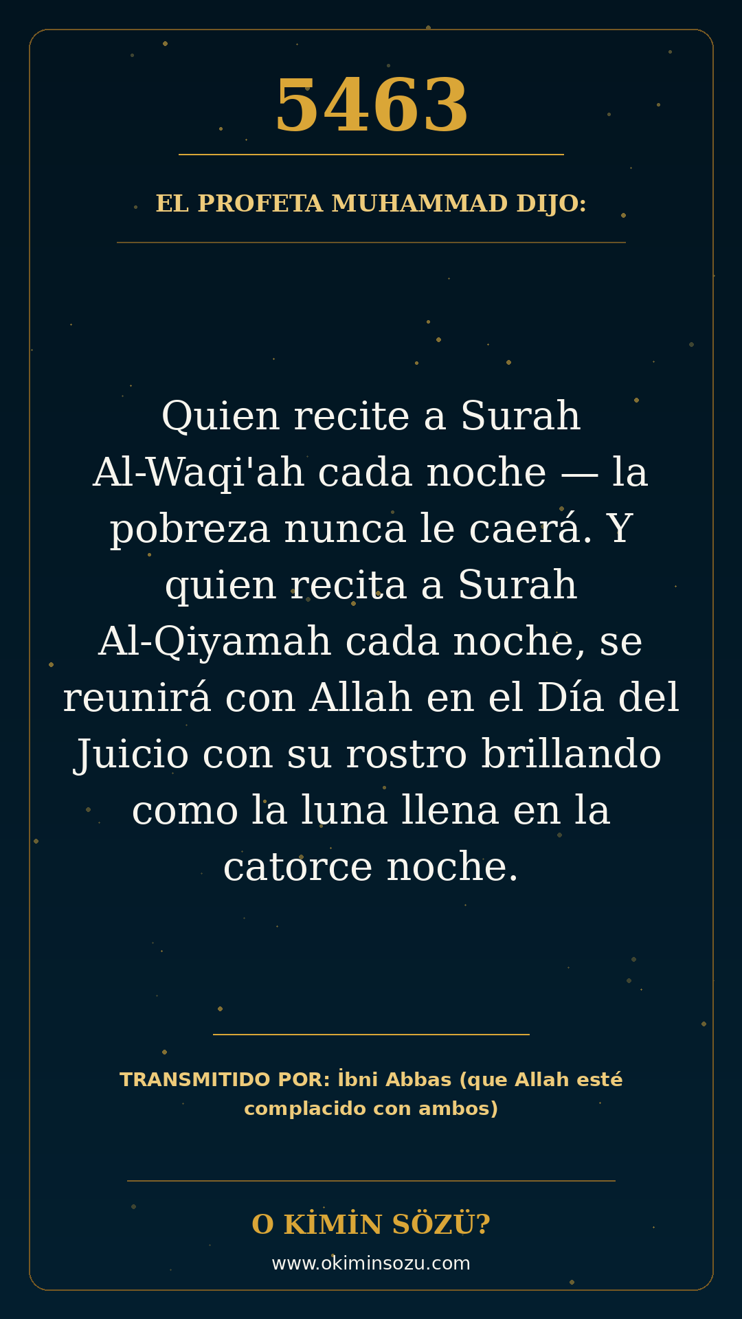 hadis 5463 es