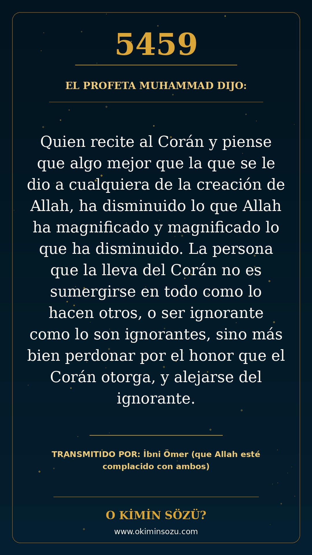 hadis 5459 es