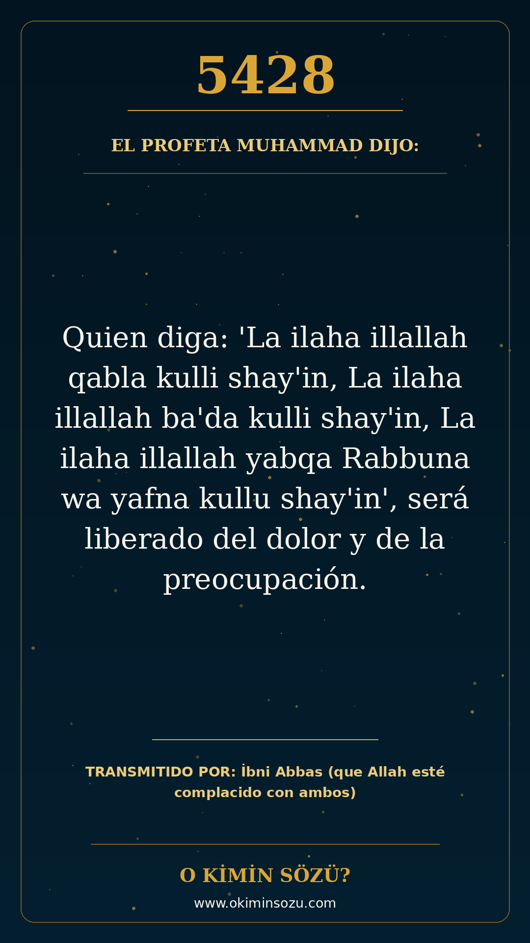 hadis 5428 es