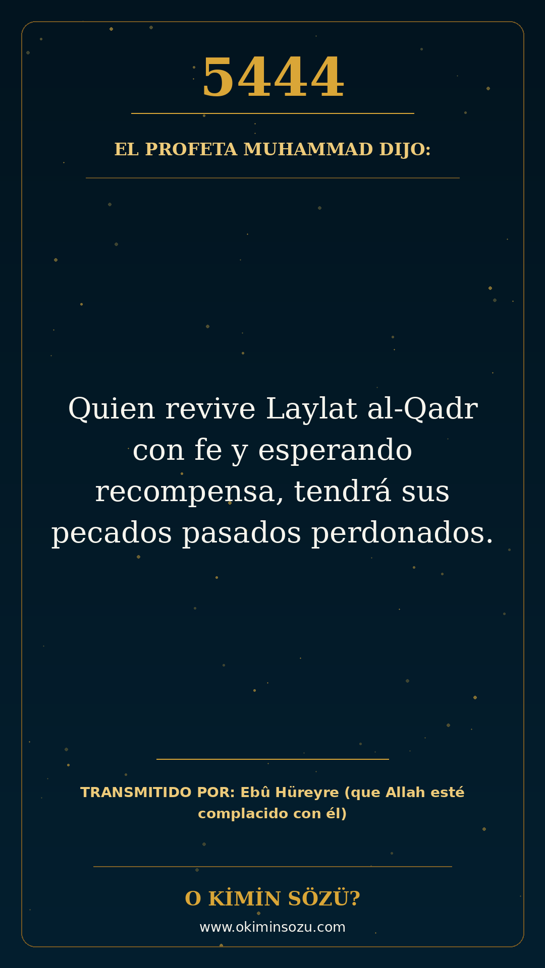 hadis 5444 es