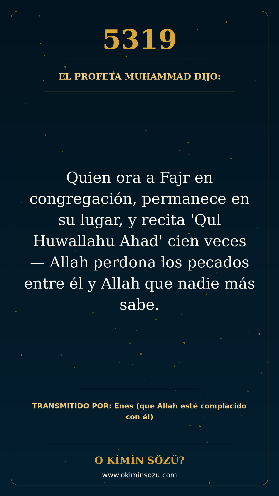 hadis 5319 es
