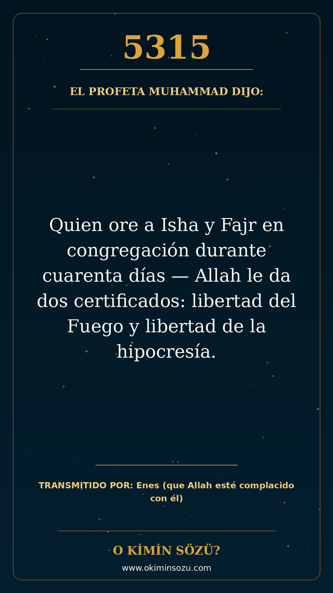 hadis 5315 es