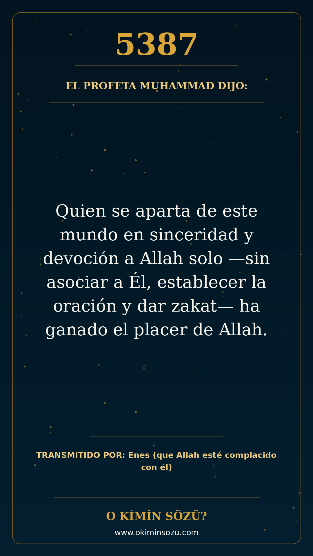 hadis 5387 es
