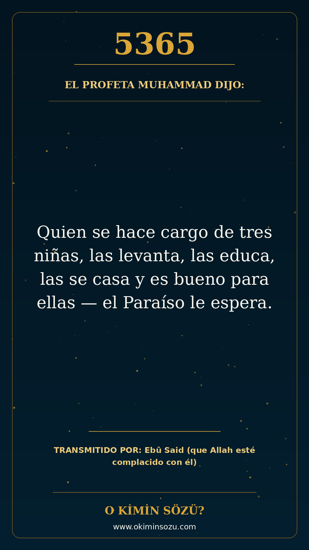 hadis 5365 es