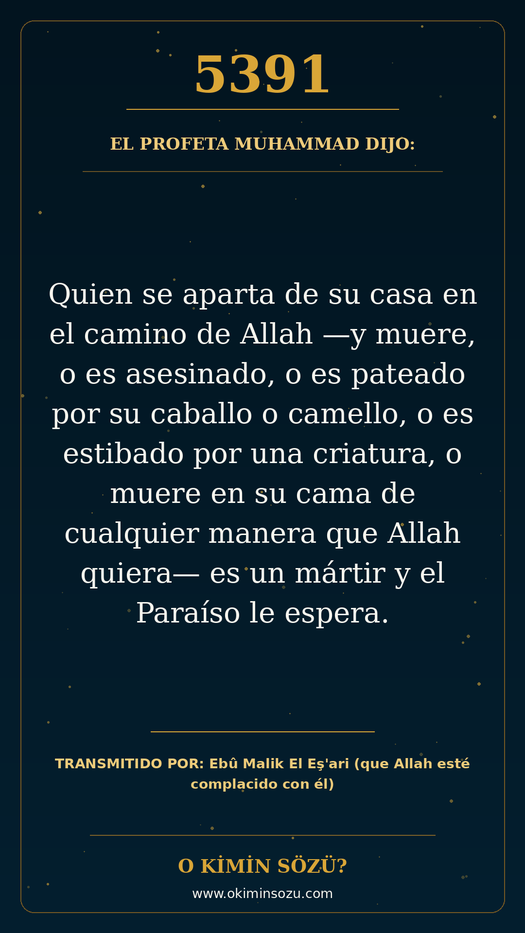 hadis 5391 es