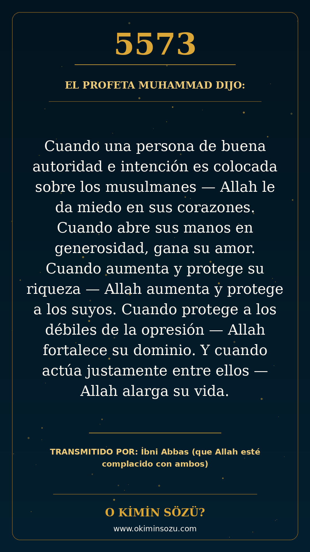 hadis 5573 es