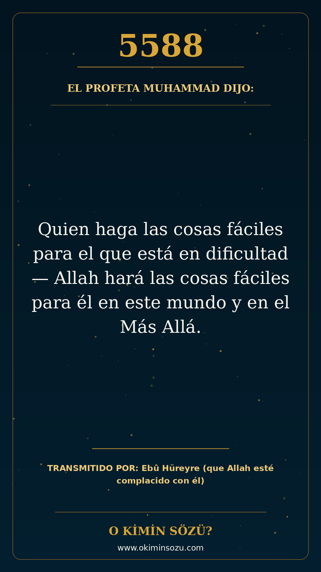 hadis 5588 es