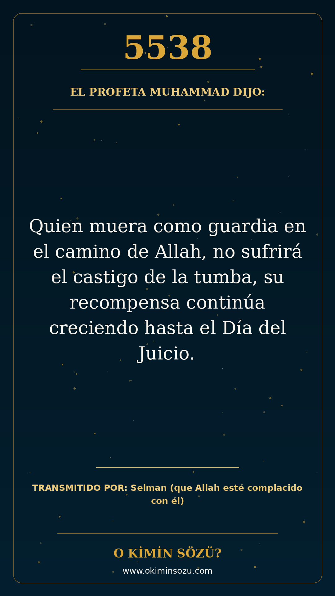 hadis 5538 es