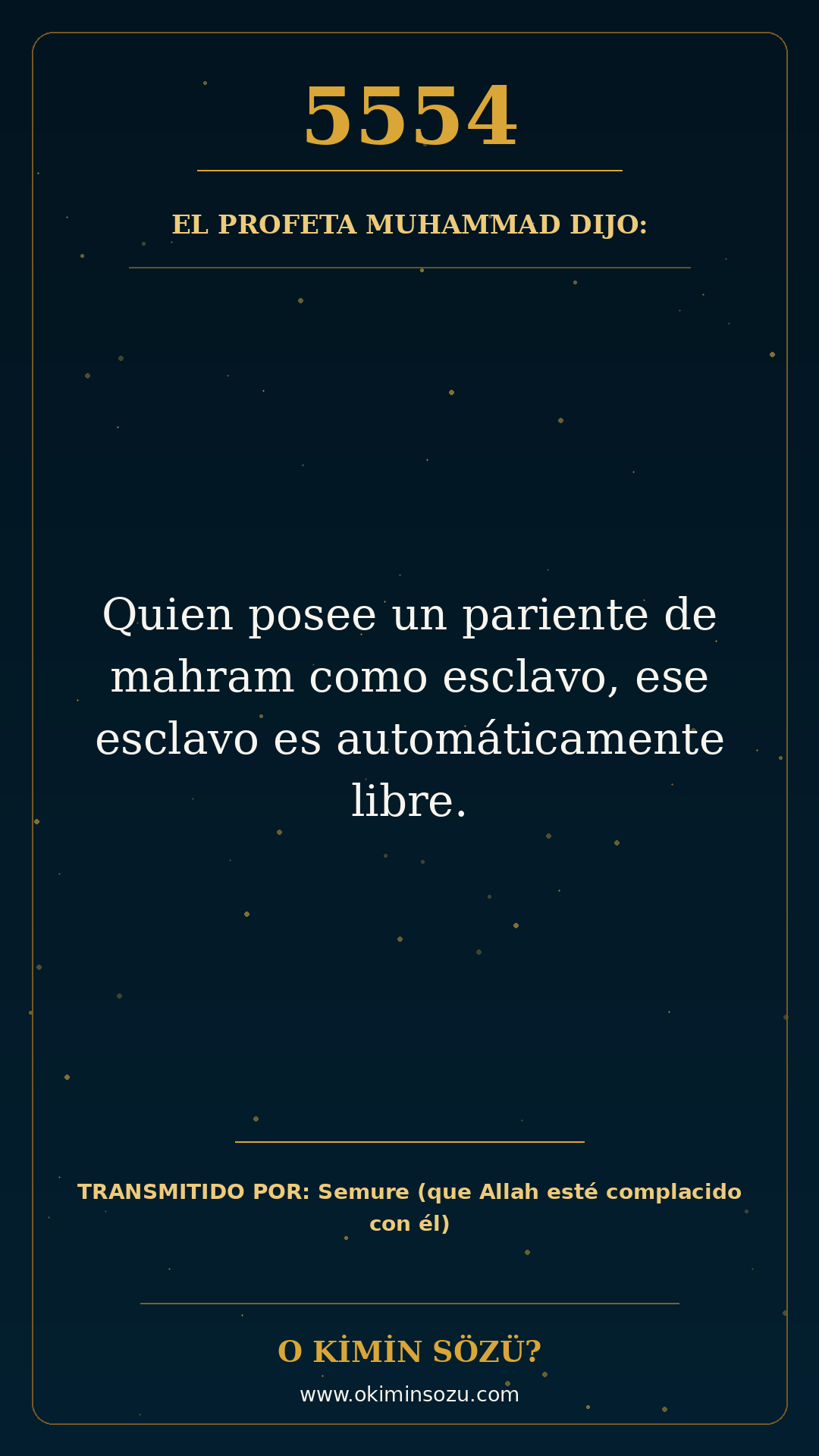 hadis 5554 es