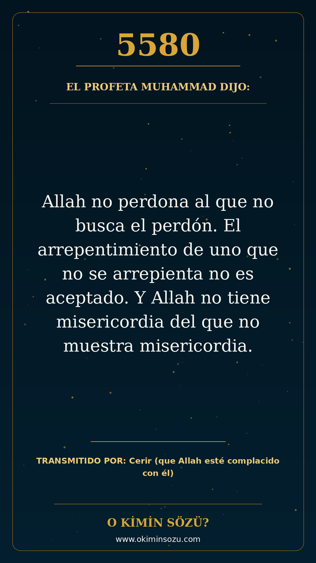 hadis 5580 es