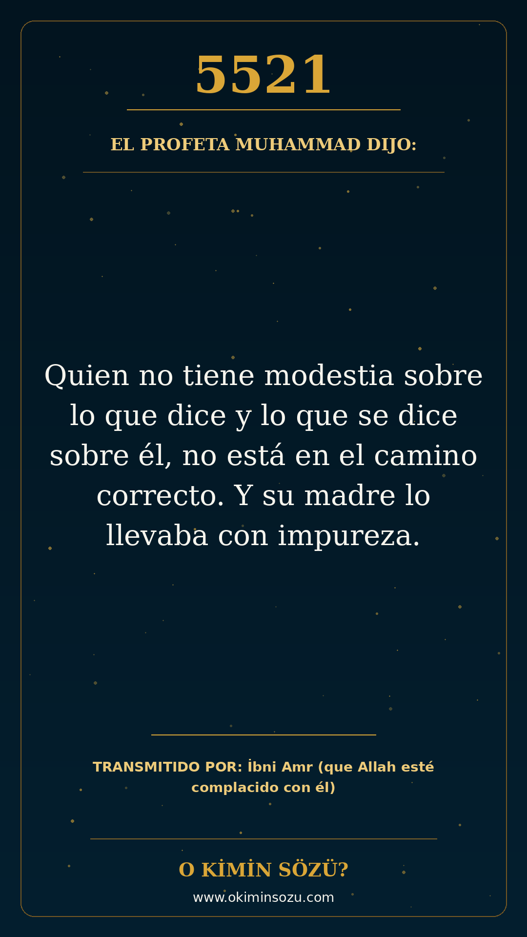 hadis 5521 es