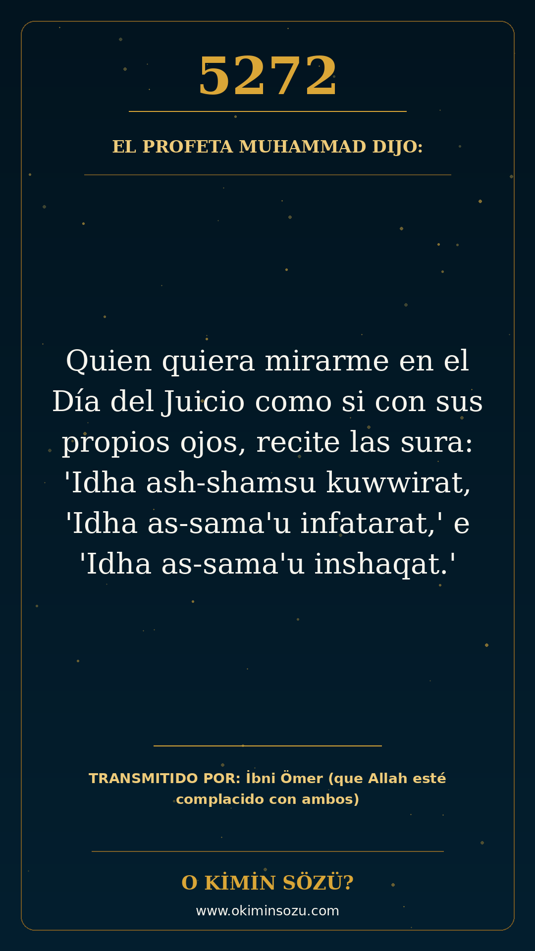 hadis 5272 es