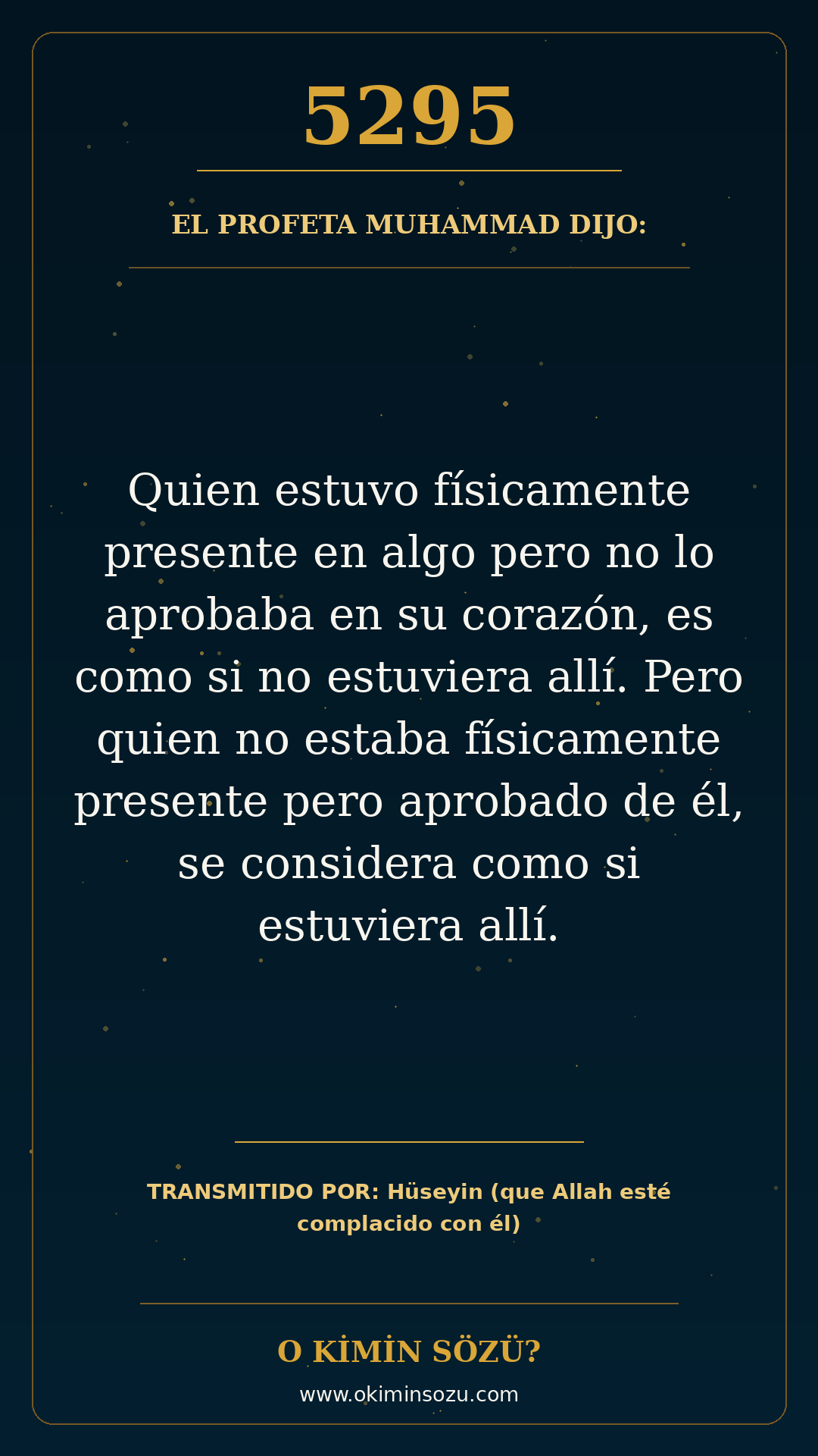 hadis 5295 es