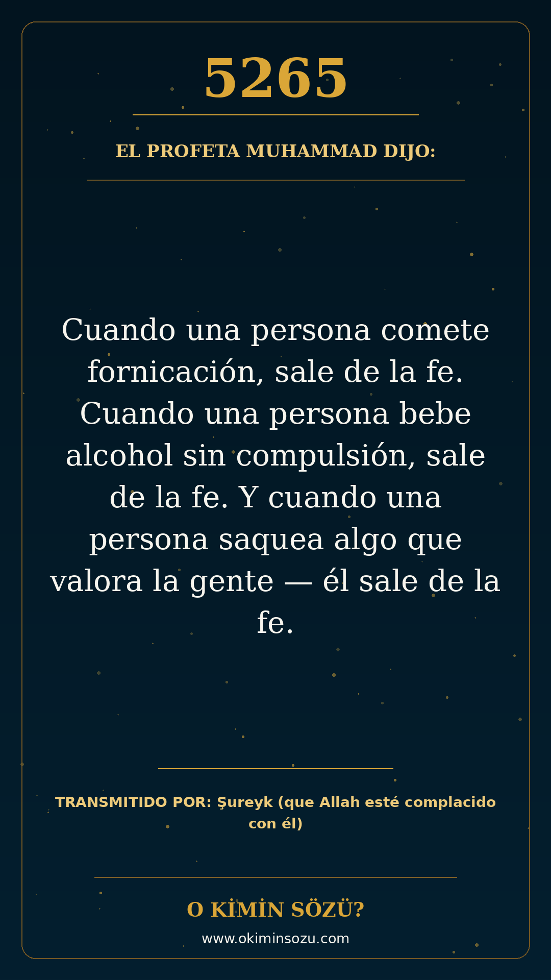 hadis 5265 es